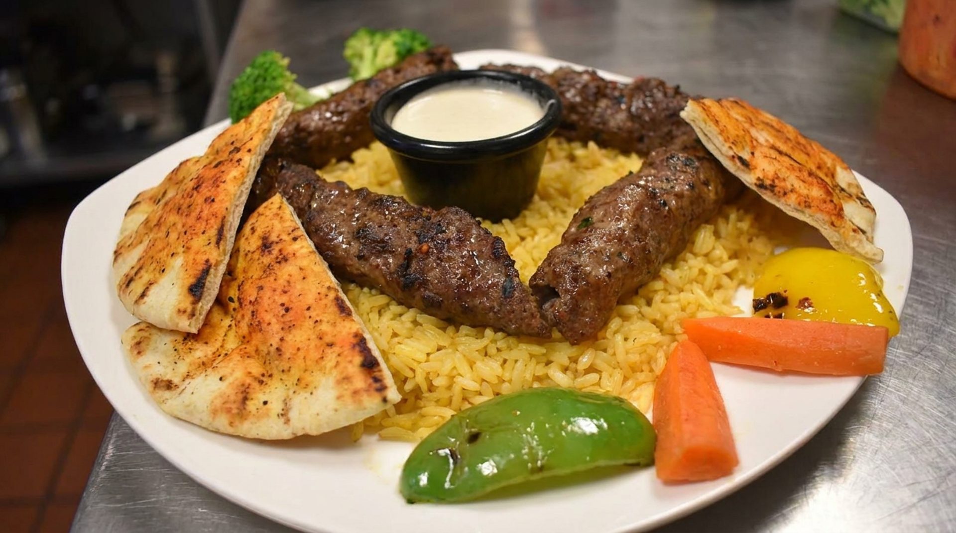 Falafel that stands out