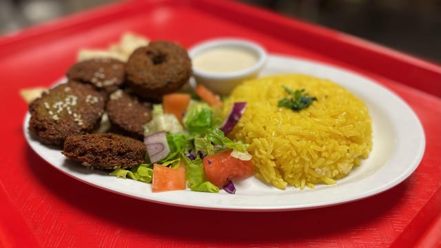 Falafel Platter.