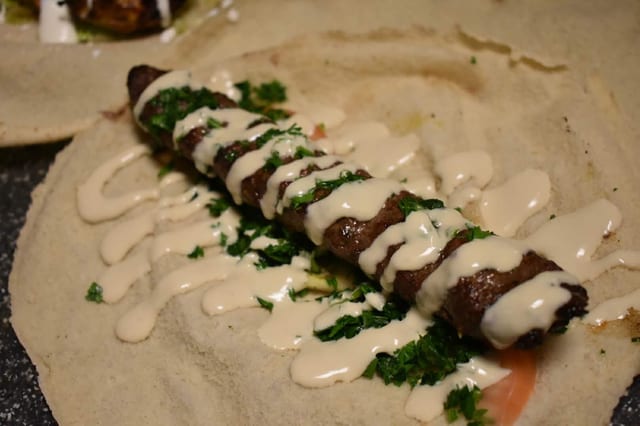 Kofta Sandwich.