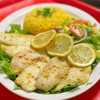 Baked Flounder