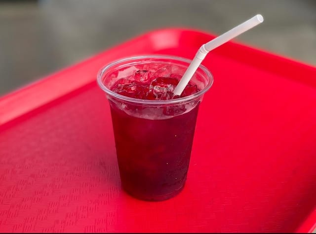 Hibuscus Iced Tea.