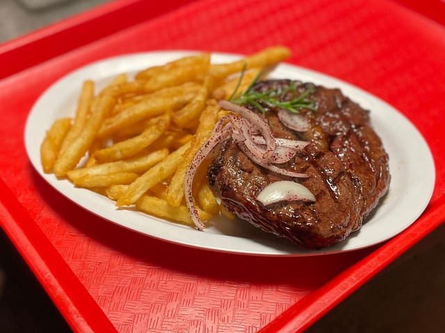 Ribeye Steak.