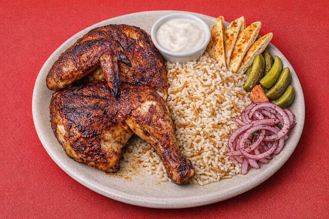 Whole Grilled Chicken.